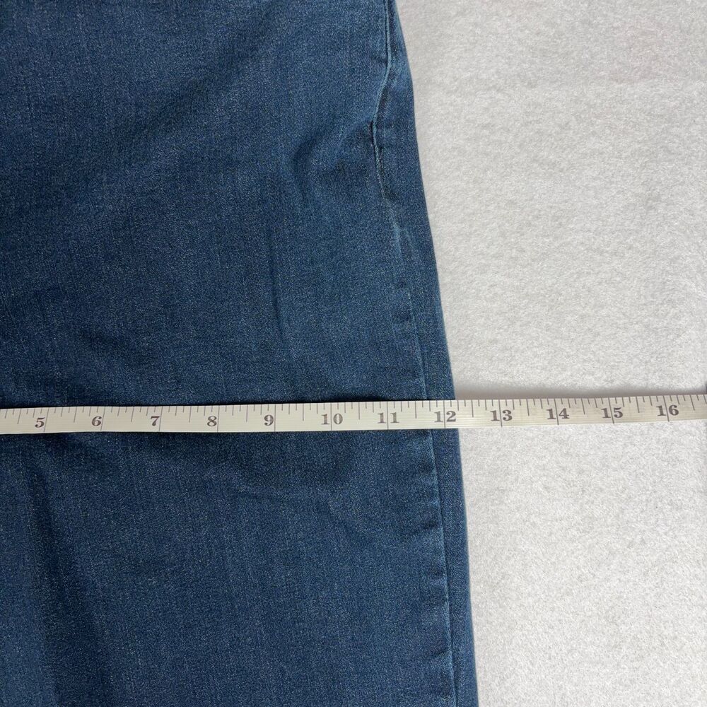 Jachs New York Men's 40x34 Straight Leg Stretch Jeans Dark Wash Blue Minimalist - Picture 7 of 10
